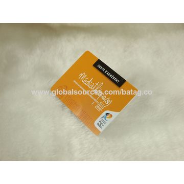 Taiwan Rfid Pvc Iso Card White Broadcom Topaz Mhz R W