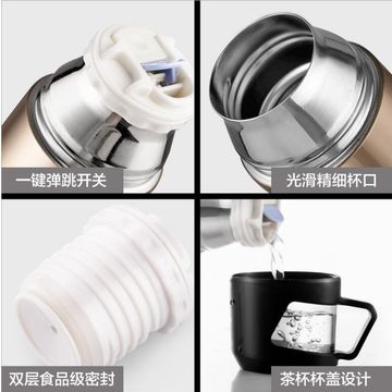 350ml/500ml Vacuum Insulated Coffee Mug Stainless Steel Metal Hot Cold  Drinks Mug Reusable Thermal Cups Travel Coffee Mug - AliExpress