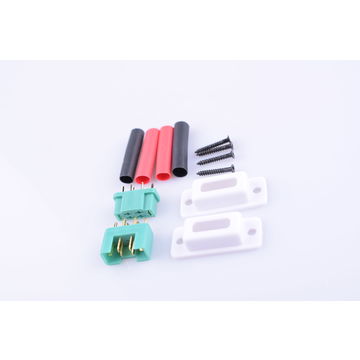 Vuniversum 80pcs MPX High Power 6-Pin Connectors – Male/Female 35A – For RC Models (Green)