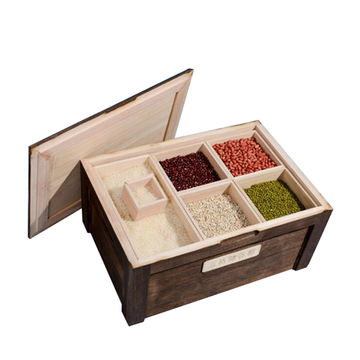 ChinaWooden Storage Boxes for food, wooden rice box, wooden box for ...