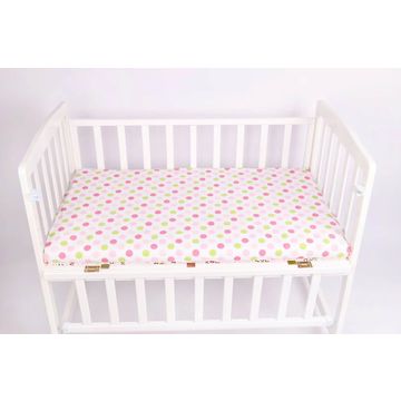 China New Born Baby Crib Sheet Bed Fitted Sheet Plain 100 Cotton