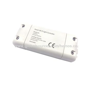 Trabajo elegante del regulador de la luz del Wi-Fi con el teléfono APP teledirigido, regulador ligero de Dimmable