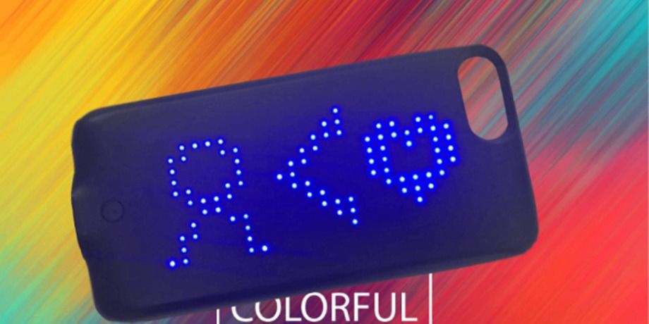 led phone case