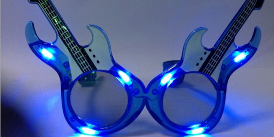 Led Light Up Party Glowing Glasses For Halloween Decorations Party Spectacles Party Glowing 6001