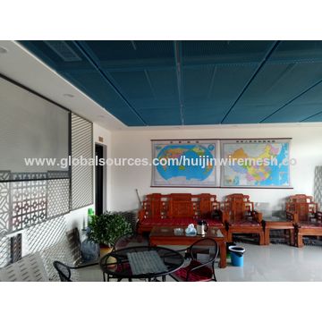 China Aluminum Suspended Ceiling Tiles Expanded Metal Mesh