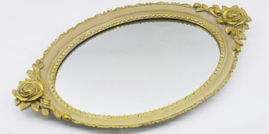 China Decorative Vanity Mirror Tray Cake Chocolate From Xiamen