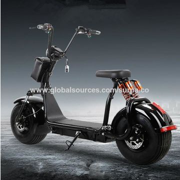 1500w suspensión trasera delantera dos asientos scooter eléctrico de potencia verde