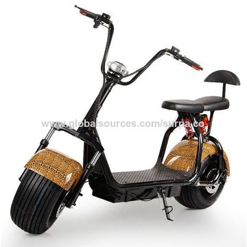 1500w suspensión trasera delantera dos asientos scooter eléctrico de potencia verde