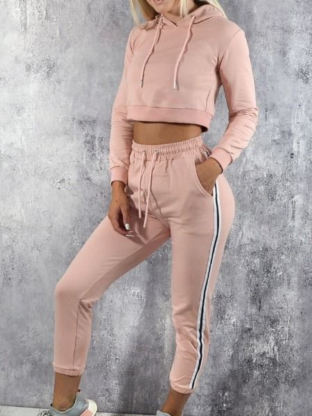 peach tracksuit womens