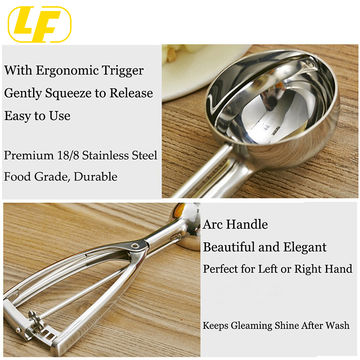 left handed trigger ice cream scoop