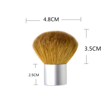 China Face Powder Mushroom Makeup Cleaner Brush Handmade Kabuki