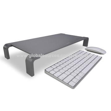 China Universal Desktop Ergonomic Metal Monitor Riser Stand For Tv Ergonomic Metal Monitor Riser Stand