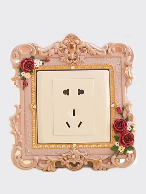 China Custom Us Light Switch Cover Vintage Decor Shabby Chic Light Switch Cover Vintage Decor