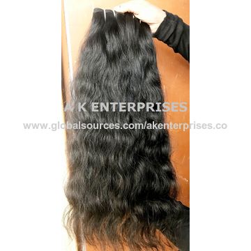 India Natural Unprocessed Raw Virgin Indian Human Hair Extensions