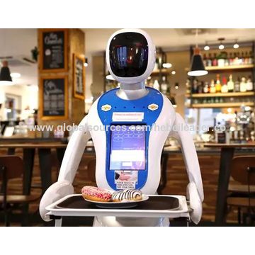 China AI Intelligent Waiter Food Delivery Robot for Restaurant on ...