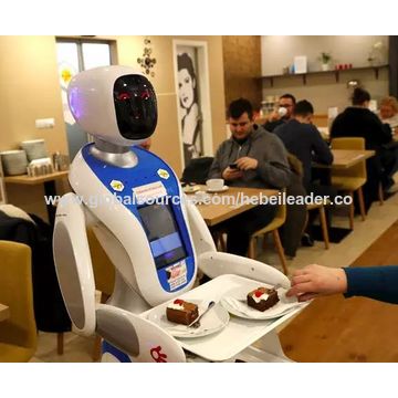 China AI Intelligent Waiter Food Delivery Robot for Restaurant on ...