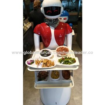 China AI Intelligent Waiter Food Delivery Robot for Restaurant on ...