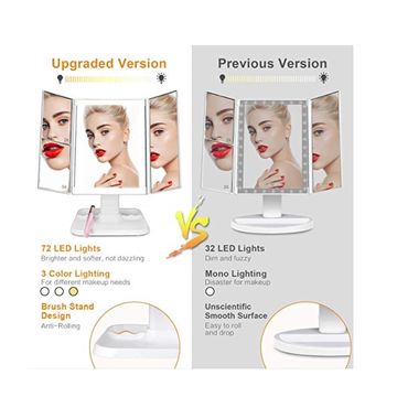 China 72 Led Chips White Yellow Lights Change Touch Dimmer Three China 72 Led Chips White Yellow Lights