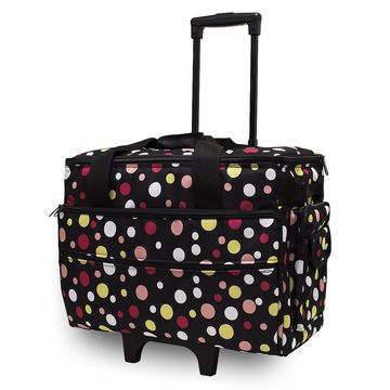 China Large Capacity Solid Sewing Machine Tote Trolley Bag with Wheels ...