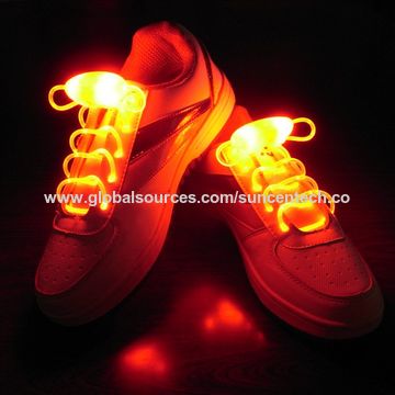 Luminous Shoelaces 2 Pairs Switchable LED Light Up Shoestring Glowing Shoe Laces Party Dress Decor