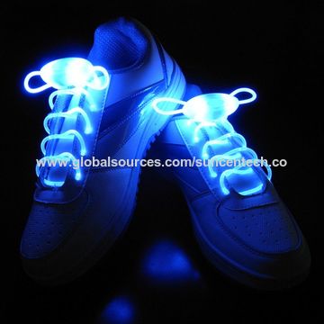 Luminous Shoelaces 2 Pairs Switchable LED Light Up Shoestring Glowing Shoe Laces Party Dress Decor