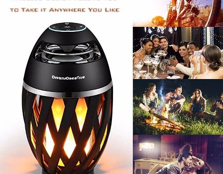 China Led Flame Lamp Bluetooth Speaker From Quanzhou Wholer