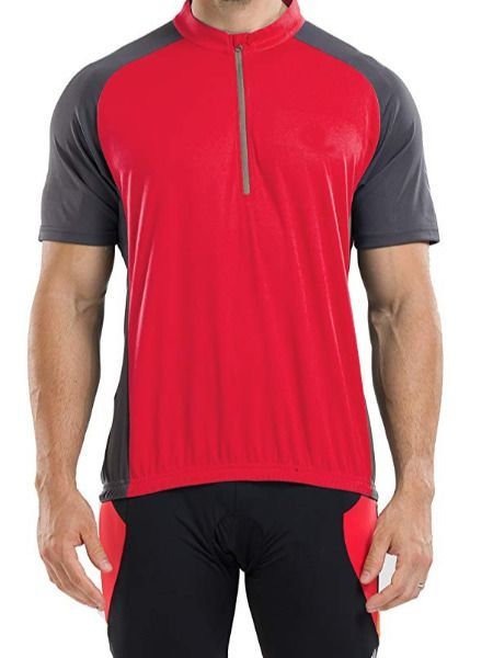 cycling jersey with zipper pocket