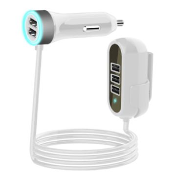 China Multi Ports 4 Or 5 Usb Car Charger On Global Sources