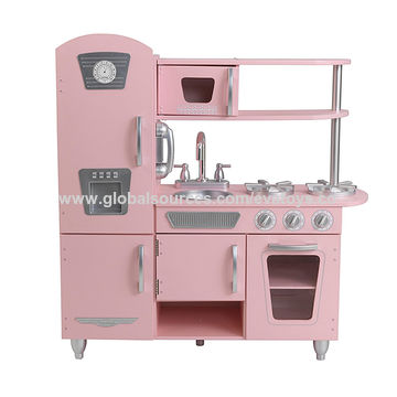 China 2018 Wholesale Beautiful Kids Toys Wooden Kitchen Set Toy