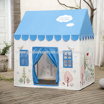 China Indoor Or Outdoor Children S Pretend Playhouse Cottage Tent Indoor Or Outdoor Children S Pretend Playhouse Cottage Tent House For Kids W08l001