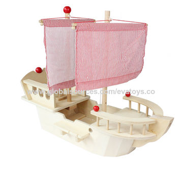pink toy boat