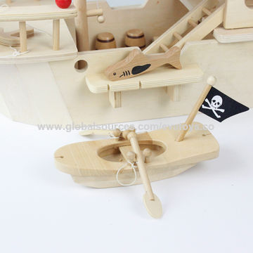 diy wooden toy boat
