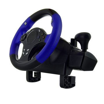 China Video Game gaming steering wheel controller For PS4 PS3 X BOX360 ...