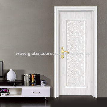 China 2016 Brand New Bedroom Steel Wooden Door J02a015 On