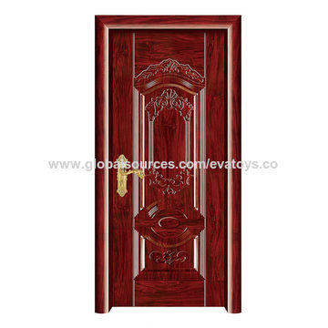 China 2016 new fashion wooden steel interior door J02A033 on Global Sources