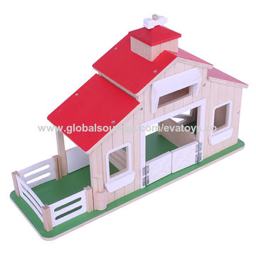 2016 Popular De Del Más Bebé Madera China W06a127 Juguete Granja tshrdQ