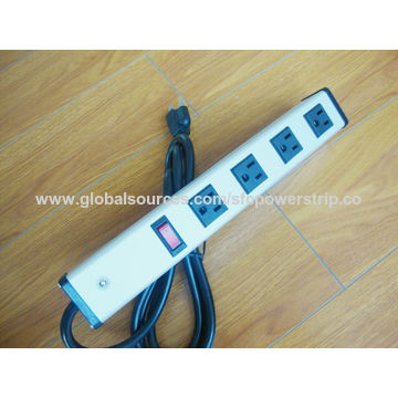 China Ul Certificated Us 4 Outlet Power Strip With Extension Cord