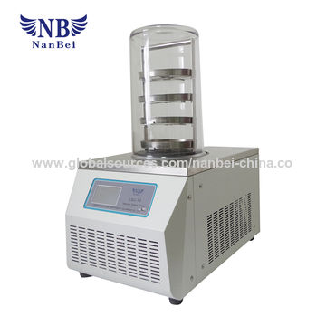 China CE lab vacuum mini lyophilizer freeze dryer price for sale on ...
