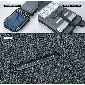 Nova Chegada Atacado Moda Logotipo Personalizado Mochila Impermeável para Laptop de 15,6 polegadas