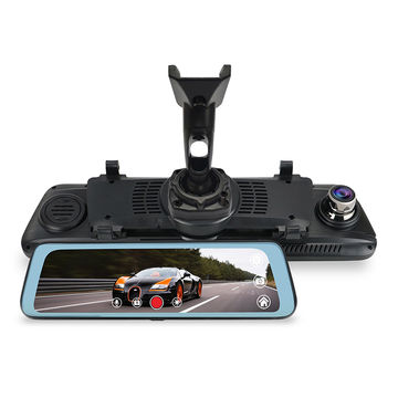 9.66' IPS Vehicle Blackbox DVR User Manual Stream Media Rear View Mirror  FHD1080p Dual Record Dash Cam - China Car DVR, Car Dash Cam