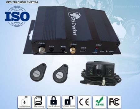 China Monitor fuel vehicle tracking location system, with camera,speed ...