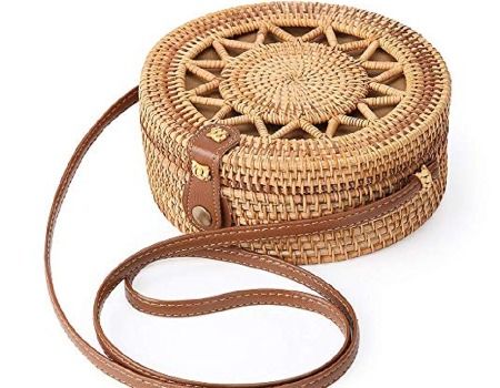 Round Rattan Bags from Indonesia