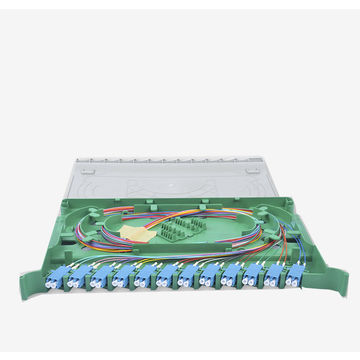 China 72-port fiber optic distribution frame rackmount ODF with LC ...