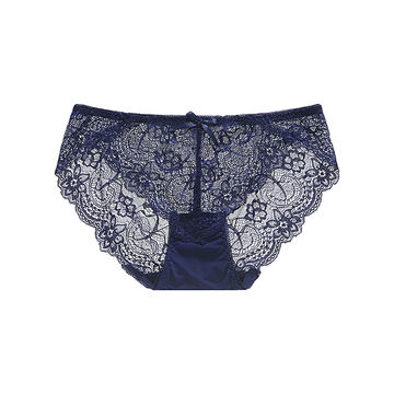 Bragas de encaje para mujer, 95% algodón y 5% spandex