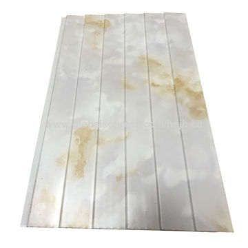 China Marble Design Tongue And Groove Pvc Ceiling Tile Wall