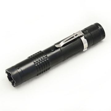 China Mini stun gun M11 type stun baton 120 lumes High voltage shock ...