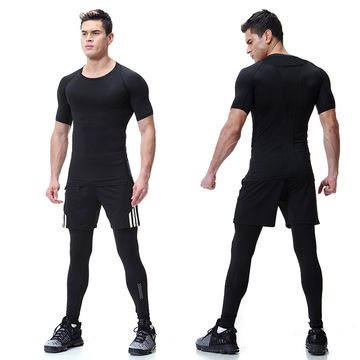 Mens Compression Wear Tights Sport Fitness Suit - China Sports Wear and  Men's Sport Wear price