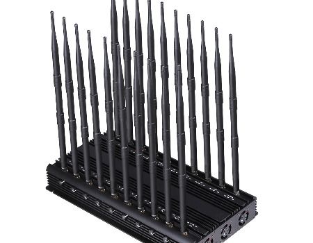 New Design 5G Cell Phone Signal Jammer Desktop 20 Channels All-In-One 5G RF Signal Jammer For Sale supplier