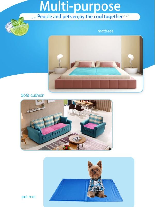 ChinaGel cooling mats, cold surface for good sleep in summer, self