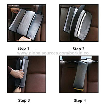 China Seat Belt Pillow For Kids 2 Pack Kids Travel Pillow In Car